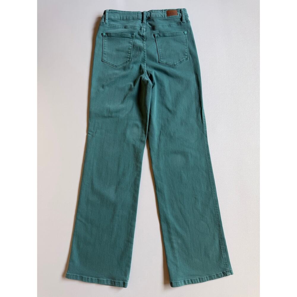 Judy Blue Women's Sea Green High Rise Garmernt Dyed 90's Straight Jeans Sz 9/29 - Picture 7 of 14